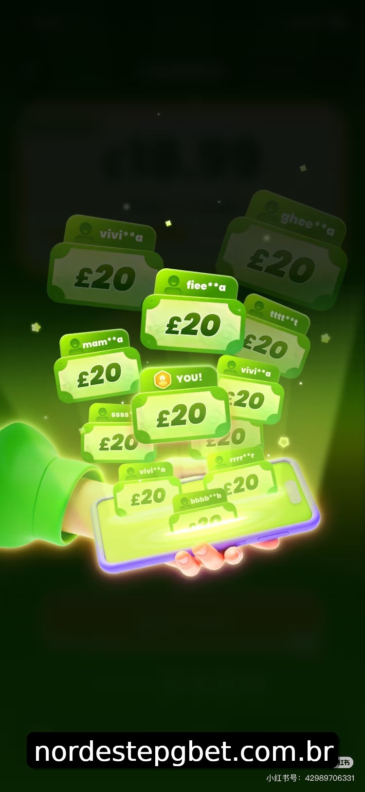 Interface do App nordestepg